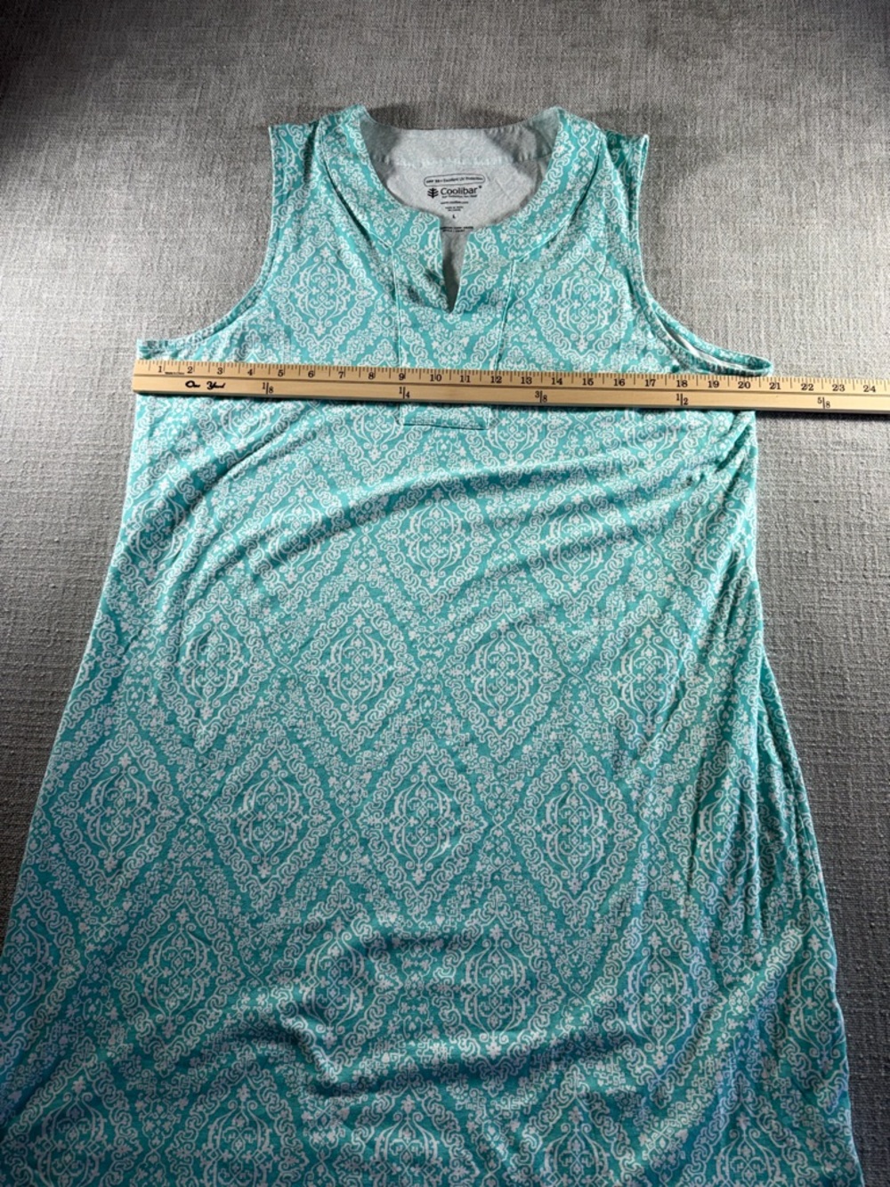 Coolibar Women's Oceanside Tank Dress size large - Picture 8 of 9